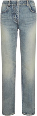 (W) Givenchy Jeans Denim Biru High-Waisted Wanita. BW50Q550MY-420 Order (W) Givenchy Jeans Denim Biru High-Waisted Wanita. BW50Q550MY-420