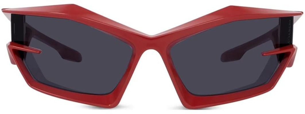 (W) GIVENCHY Cermin Mata Merah Unik dengan Logo di Tangkai. GV40049U6966A Lookbook (W) GIVENCHY Cermin Mata Merah Unik dengan Logo di Tangkai. GV40049U6966A