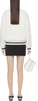 (W) 지방시 로고 자카드 베이스볼 칼라 자켓 오프 화이트 BW00PM4ZMR-131 Purchase (W) 지방시 로고 자카드 베이스볼 칼라 자켓 오프 화이트 BW00PM4ZMR-131