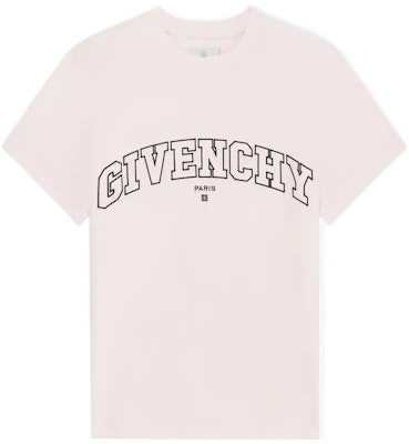 (W) 지방시 핑크 자수 로고 크루넥 티셔츠 SS22 BW707Z3ZAG-681 Order (W) 지방시 핑크 자수 로고 크루넥 티셔츠 SS22 BW707Z3ZAG-681