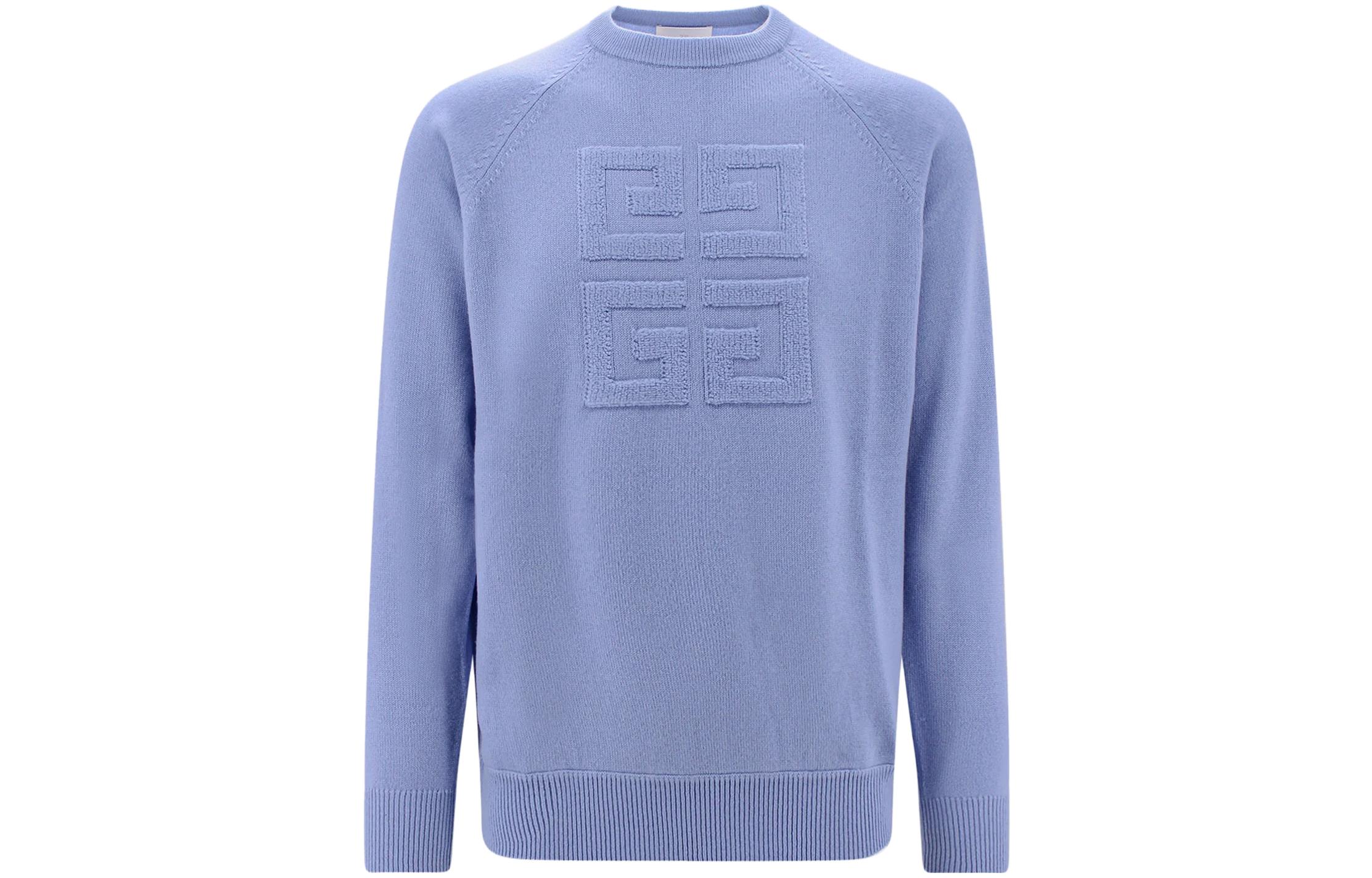 (Women) Givenchy  Purple Crewneck Slim Fit Long Sleeve Sweater. BW908N4ZEQ-452