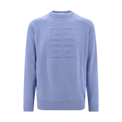 (Women) Givenchy Purple Crewneck Slim Fit Long Sleeve Sweater. BW908N4ZEQ-452
