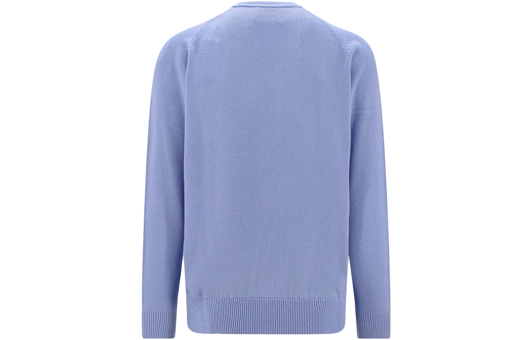 Lookbook (W) Givenchy Sweater Ungu Slim Fit Lengan Panjang Crewneck. BW908N4ZEQ-452