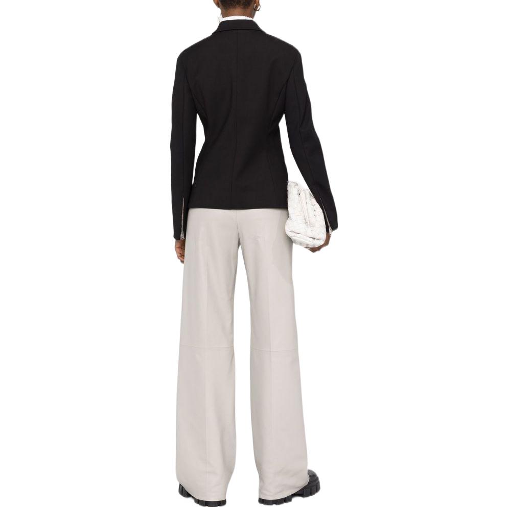 Shop (W) 지방시 싱글 브레스티드 버튼 블랙 롱 슬리브 자켓 BW30E114B8-001