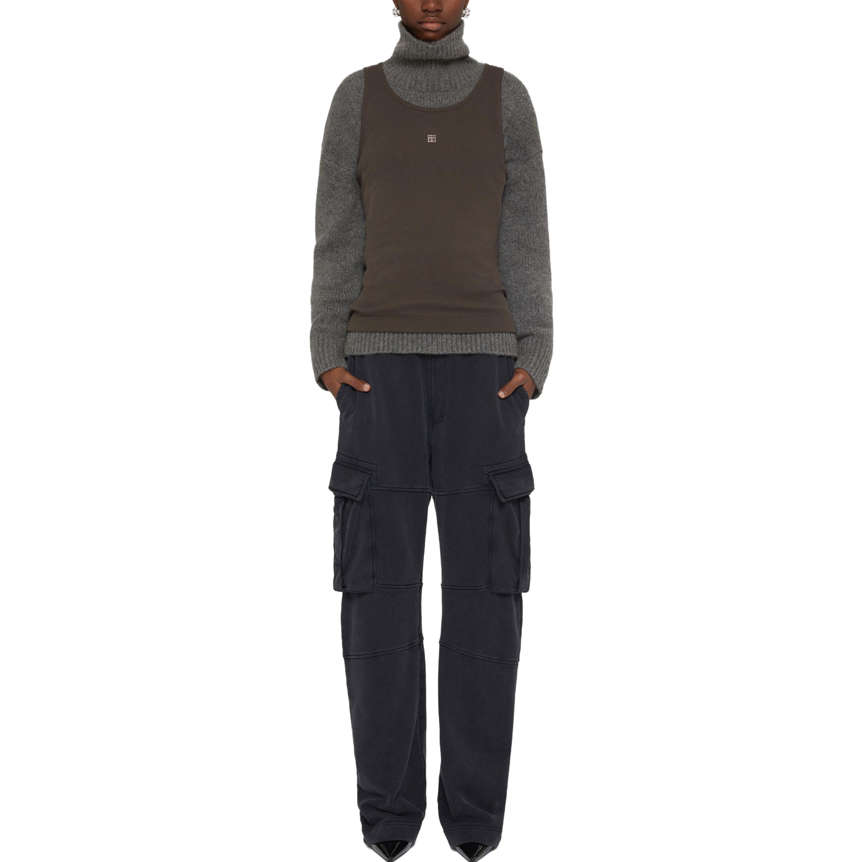 (Women) GIVENCHY  Solid Color Round Neck Pullover Casual Vest. BW70CH3YHY-201 圖 3