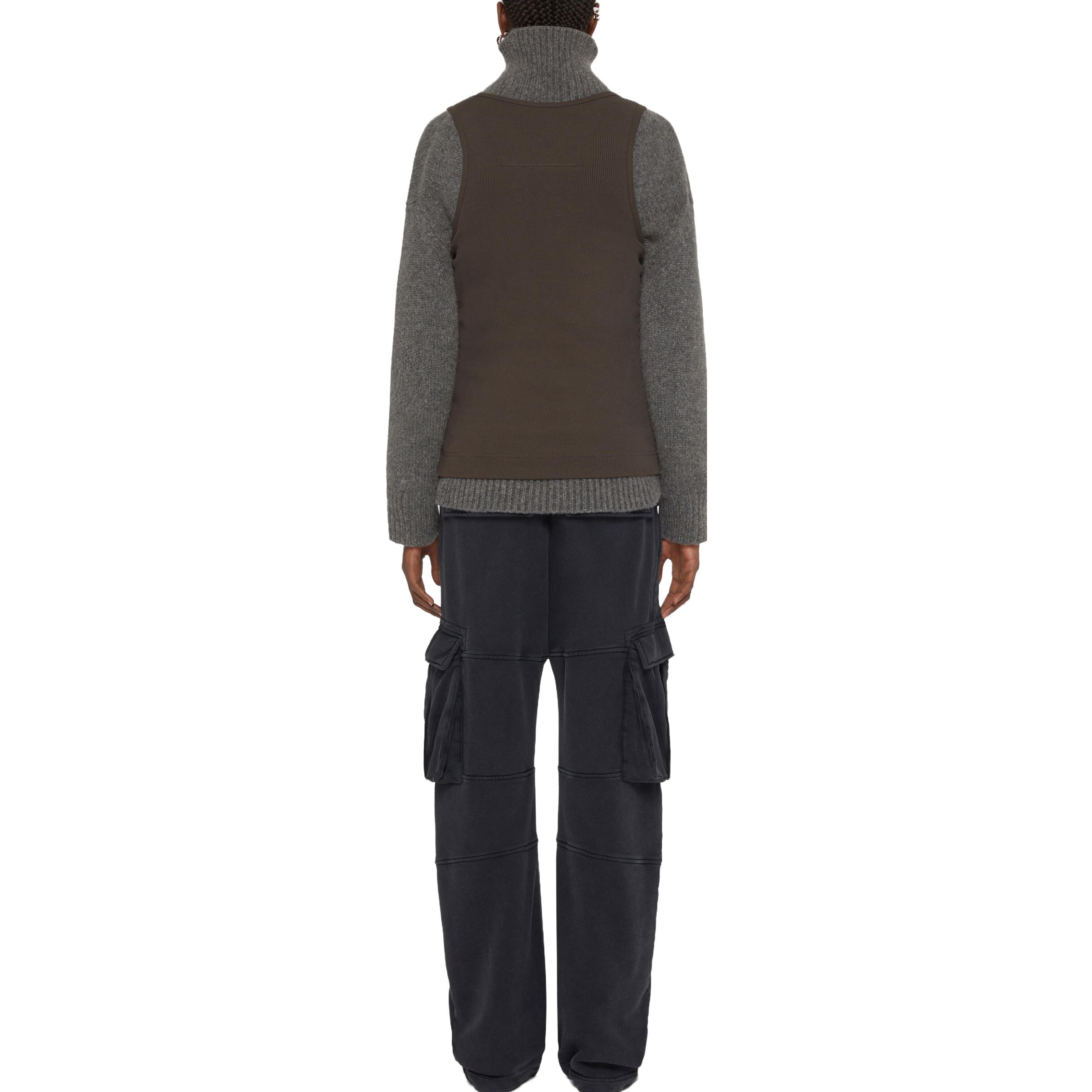 (Women) GIVENCHY  Solid Color Round Neck Pullover Casual Vest. BW70CH3YHY-201 圖 4