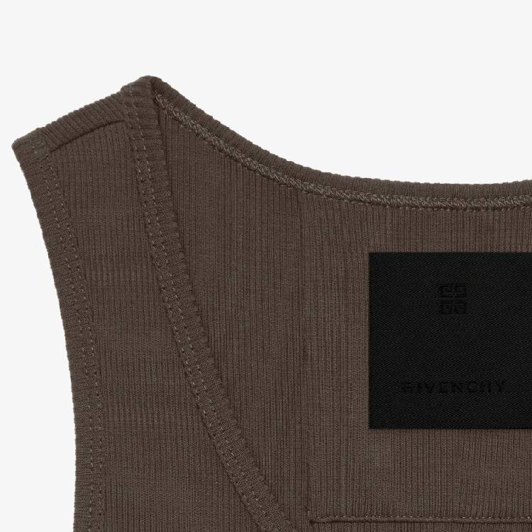 (Women) GIVENCHY  Solid Color Round Neck Pullover Casual Vest. BW70CH3YHY-201 圖 6