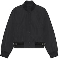 (Women) GIVENCHY Solid Single-Breasted Long Sleeve Jacket - Black BW00P514L1-001 (Women) GIVENCHY Solid Single-Breasted Long Sleeve Jacket - Black BW00P514L1-001