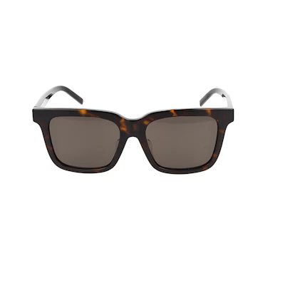 (Women) GIVENCHY Tortoiseshell Rectangular Acetate Sunglasses with Frame Pattern GV40084F