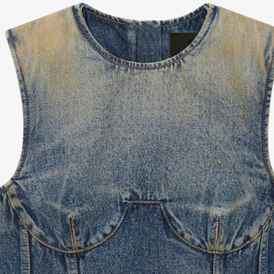 (W) ジバンシィ ウォッシュヴィンテージ ノースリーブショートドレス BW21MN5Y5J-427 Details for (W) ジバンシィ ウォッシュヴィンテージ ノースリーブショートドレス BW21MN5Y5J-427