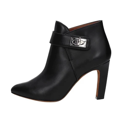 (W) Givenchy Ankle Boot 'Black Metal Buckle'