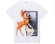 Buy (Women) GIVENCHY Bambi Print T-Shirt White BW700D304U-100