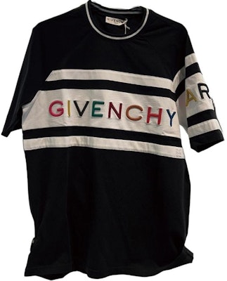 (W) 지방시 블랙 로고 프린트 크루넥 반팔 티셔츠 BW706V3Z1X-004 Order (W) 지방시 블랙 로고 프린트 크루넥 반팔 티셔츠 BW706V3Z1X-004