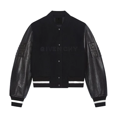 (Women) Givenchy Black Patchwork Single-Breasted Casual Jacket BW00N0611N-004