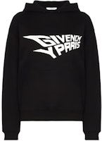 (Women) Givenchy Black Pullover Hoodie with Letter Print. BW706A3Z2D-001 (Women) Givenchy Black Pullover Hoodie with Letter Print. BW706A3Z2D-001