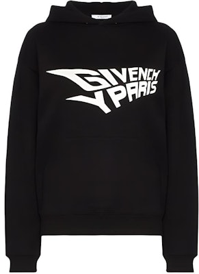 (W) Givenchy Hoodie Hitam dengan Cetak Huruf. BW706A3Z2D-001 Buy (W) Givenchy Hoodie Hitam dengan Cetak Huruf. BW706A3Z2D-001