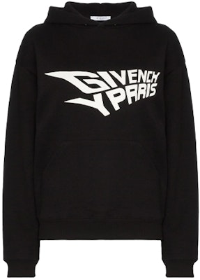 (W) Givenchy Hoodie Hitam dengan Cetak Huruf. BW706A3Z2D-001 Order (W) Givenchy Hoodie Hitam dengan Cetak Huruf. BW706A3Z2D-001