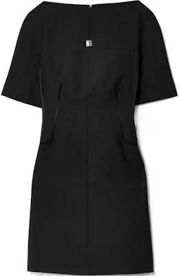 (Women) Givenchy Black Short-Sleeve Casual Mini Dress with Zipper. BW21YZ100H-001 Buy (Women) Givenchy Black Short-Sleeve Casual Mini Dress with Zipper. BW21YZ100H-001