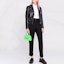 Lookbook (Women) GIVENCHY Black Straight-Leg Suit Pants with Hidden Closure. BW50SJ13QB-001