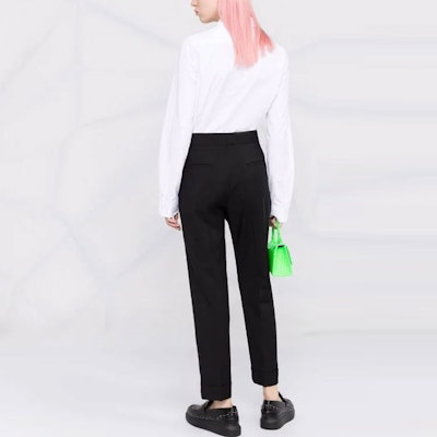 (Women) GIVENCHY Black Straight-Leg Suit Pants with Hidden Closure. BW50SJ13QB-001 Shop (Women) GIVENCHY Black Straight-Leg Suit Pants with Hidden Closure. BW50SJ13QB-001