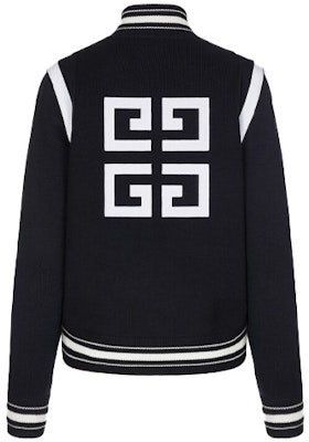 (Women) Givenchy Black Striped Knit Button-Up Jacket with Logo Print BW003B4Z32-004 Lookbook (Women) Givenchy Black Striped Knit Button-Up Jacket with Logo Print BW003B4Z32-004