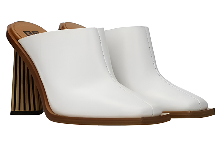 Order (Women) Givenchy Block Heel High-Top 'White' BE304HE0QJ-100