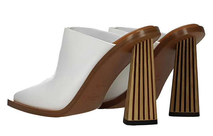 Lookbook (Women) Givenchy Block Heel High-Top 'White' BE304HE0QJ-100