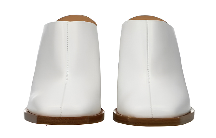 Shop (Women) Givenchy Block Heel High-Top 'White' BE304HE0QJ-100