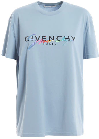 women-givenchy-blue-vintage-t-shirt-with-multicolor-logo-print-bw-70603-z2-c-450