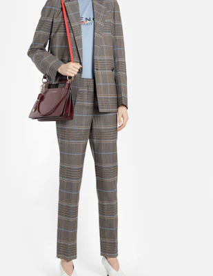 (W) 纪梵希蓝色复古多彩标志印花T恤 BW70603Z2C-450 Sizing (W) 纪梵希蓝色复古多彩标志印花T恤 BW70603Z2C-450