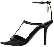 (Women) Givenchy Calfskin Buckle Heel 'Black Fashion Sandal' BE307EE1R2-001 (Women) Givenchy Calfskin Buckle Heel 'Black Fashion Sandal' BE307EE1R2-001