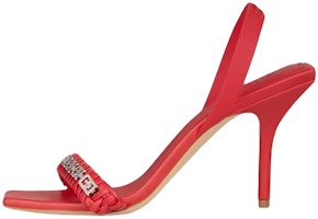 (Women) Givenchy Chain Weave Leather Sandal 'Red' BE306JE1DR-601 (Women) Givenchy Chain Weave Leather Sandal 'Red' BE306JE1DR-601