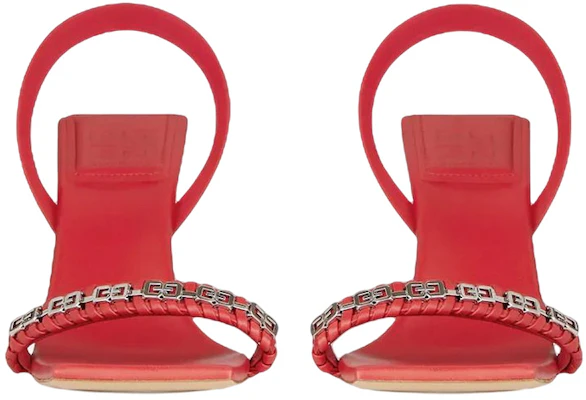(W) Sandalo in Pelle Intrecciato Givenchy ''Rosso''. BE306JE1DR-601 Lookbook (W) Sandalo in Pelle Intrecciato Givenchy ''Rosso''. BE306JE1DR-601