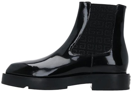 GIVENCHY紀梵希 漆皮 短筒 切爾西靴 女款 黑色 Buy GIVENCHY紀梵希 漆皮 短筒 切爾西靴 女款 黑色