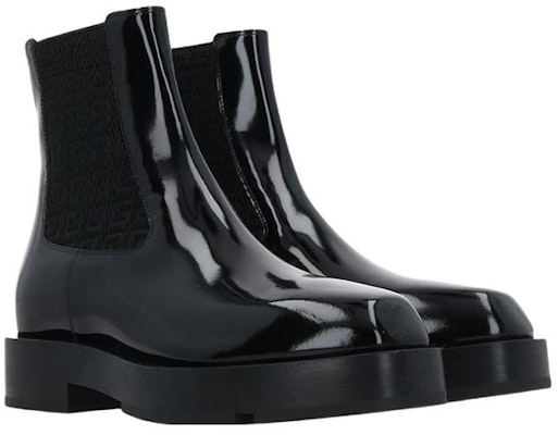 (Women) Givenchy Chelsea Boot 'Patent Leather Black' BE603AE18Q-001 Lookbook (Women) Givenchy Chelsea Boot 'Patent Leather Black' BE603AE18Q-001