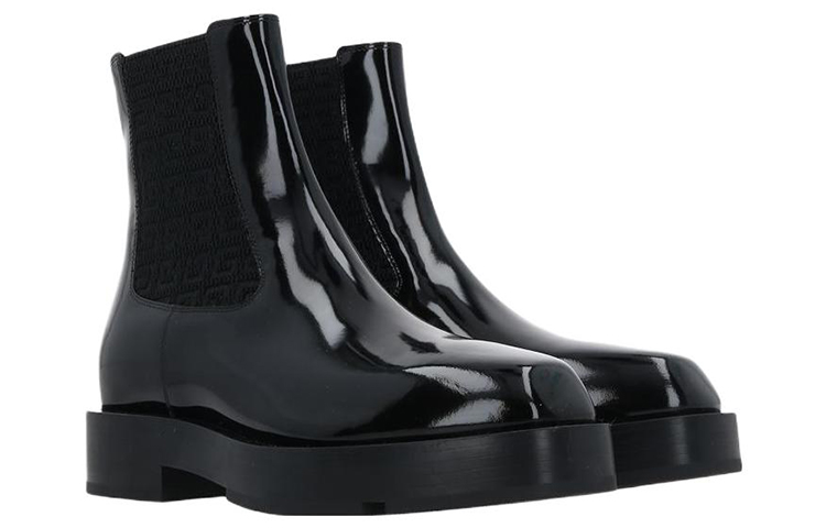 Lookbook (W) Givenchy Chelsea Boot 'Kulit Patent Hitam' BE603AE18Q-001
