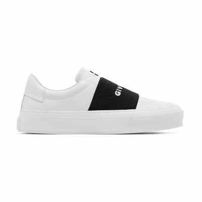 (W) Givenchy City Court Webbing 'White Black'