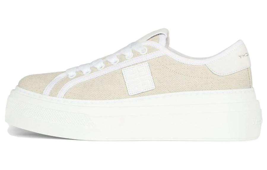 (W) Givenchy City Platform Sneaker 'Natural Beige'