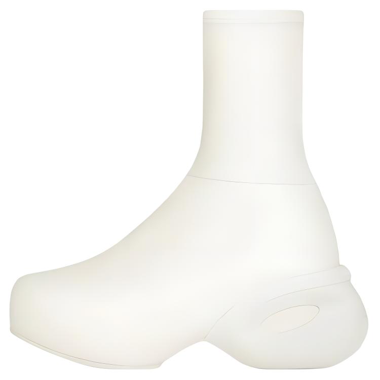 (W) Givenchy Clog 'White Lambskin'