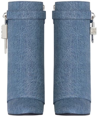 (Women) Givenchy Denim Slip-On Wedge Ankle Boots 'Blue' BE603KE1SL-420 Lookbook (Women) Givenchy Denim Slip-On Wedge Ankle Boots 'Blue' BE603KE1SL-420