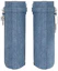 Shop GIVENCHY紀梵希 牛仔布 時尚套穿坡跟 短靴 9cm 女款 藍色