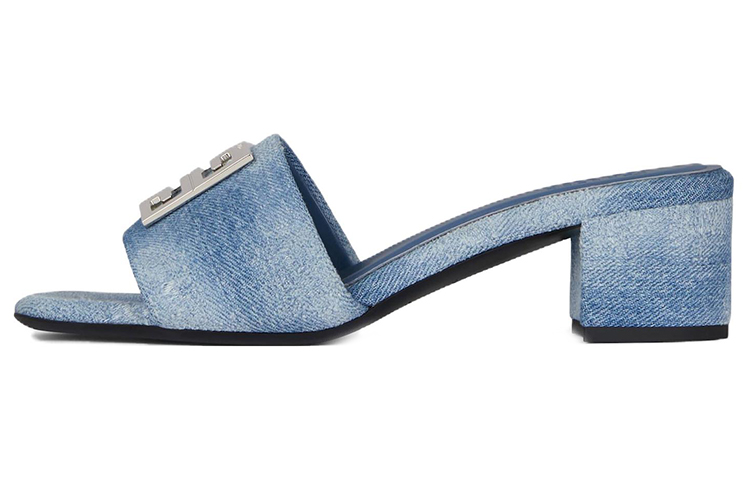 (Women) Givenchy Denim Washed Open-Toe Sandals 'Blue Fashion' BE306VE1LJ-420