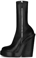 (Women) Givenchy Elastic Smooth Nappa Leather Fashion Thick Sole High-Top Boots 'Black' BE701QE13P-001 (Women) Givenchy Elastic Smooth Nappa Leather Fashion Thick Sole High-Top Boots 'Black' BE701QE13P-001