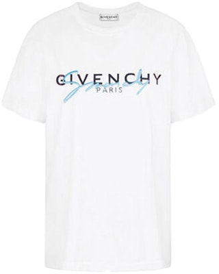 (W) 지방시 자수 로고 티셔츠 화이트 BW707Z3Z3Q-100 Order (W) 지방시 자수 로고 티셔츠 화이트 BW707Z3Z3Q-100