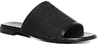 Order (W) ジバンシィ フラットスライド サンダル (黒) BE3068E1BB-001