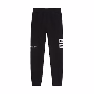 (Women) GIVENCHY FW21 Black Logo Jogger Sweatpants BW50TJ3Z85-001