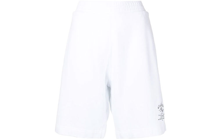 Order (W) Givenchy FW21 Pantalones Cortos de Punto Casual Cintura Elástica Blanco BM50Y53Y6V-100