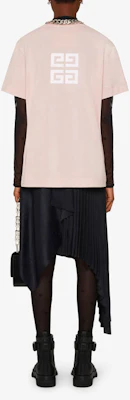 (W) 纪梵希FW21标志裸粉短袖针织T恤。 BW707Z3Z85-657 Shop (W) 纪梵希FW21标志裸粉短袖针织T恤。 BW707Z3Z85-657