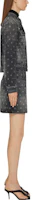 Purchase (Women) Givenchy FW22 Black Denim Button Zip Mini Skirt. BW40KR5Y4G-001