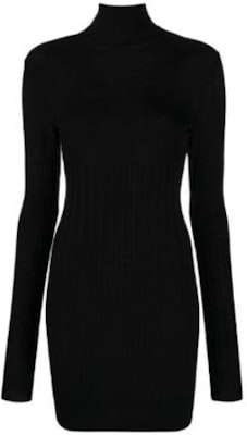 (W) 纪梵希FW22黑色高领收腰长袖连衣裙 BW219B40CY-001 Order (W) 纪梵希FW22黑色高领收腰长袖连衣裙 BW219B40CY-001